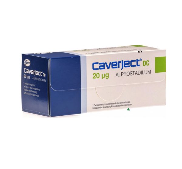 Caverject 20mcg + syringe