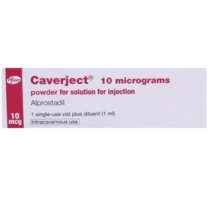 Caverject 5 fl 10mcg+5F 1ml
