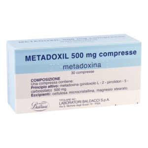Metadoxil №30 cpr 500mg