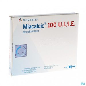 Miacalcic 100UL ml №10 ampollas de 1ml