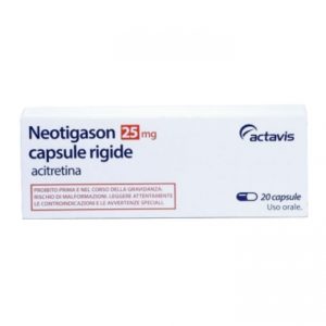 Neotigason 25mg capsule rigide №20